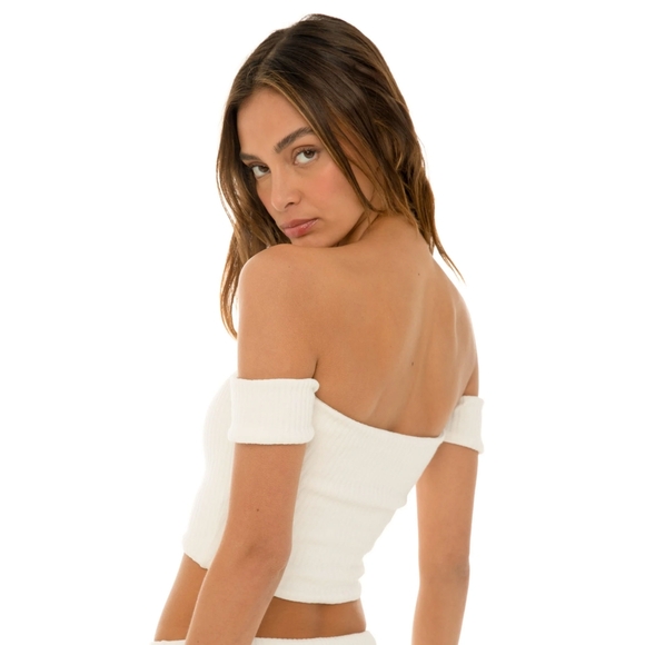 Are You Am I Minka Top - White NWOT - Picture 2 of 6